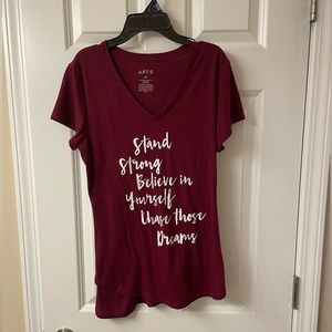 Maroon Shirt - women’s medium